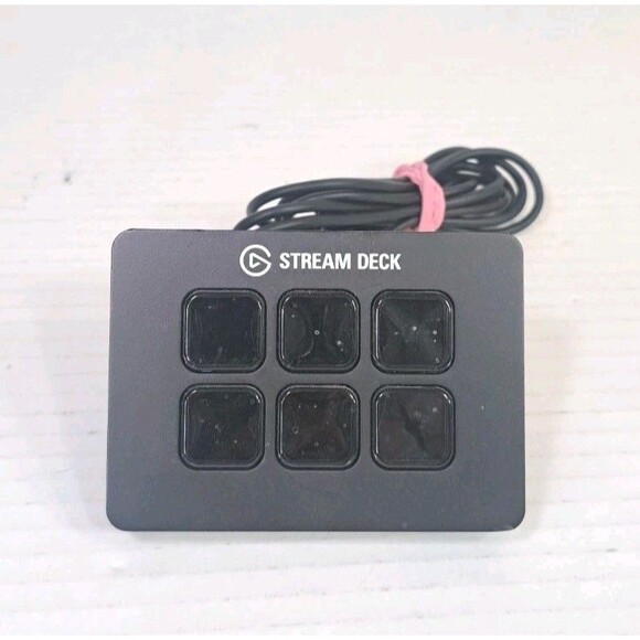 Elgato Stream Deck Mini 20GAI9901 Live Content Creation USB Controller Tested - Picture 1 of 5